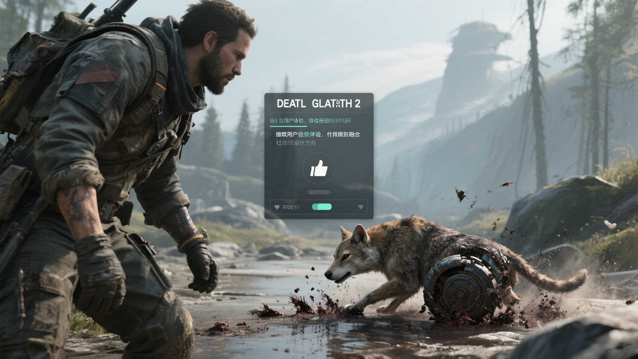 小心驾驶！《死亡搁浅2》玩家碾压动物将扣除100赞